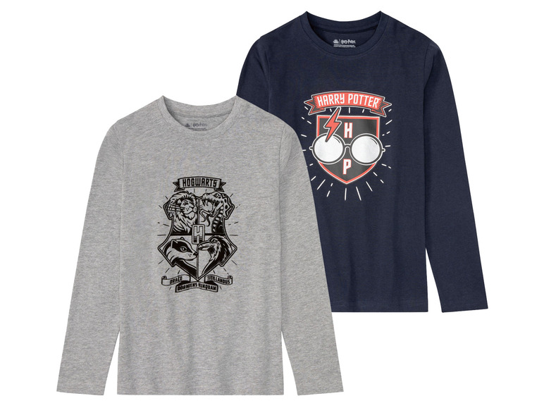 Chlapčenské tričko s dlhým rukávom Harry Potter