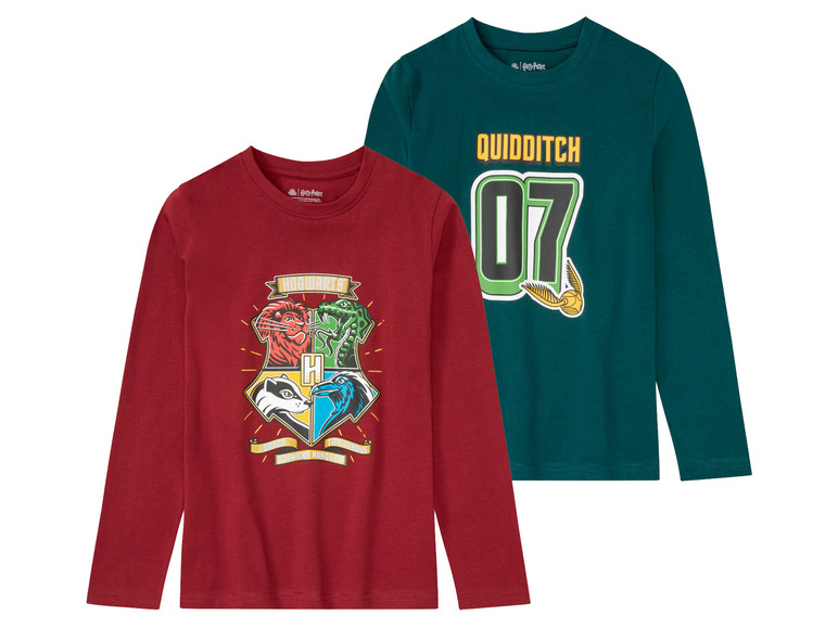 Chlapčenské tričko s dlhým rukávom Harry Potter