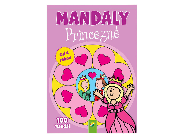 Detská knižka pre preškolákov  (Mandaly Princezné ) -
