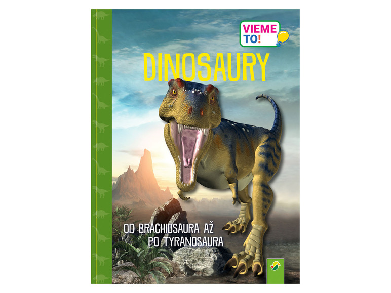 Detská náučná kniha Vieme to! (Dinosaury) -