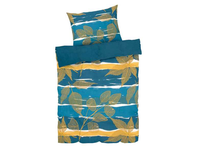 LIVARNO home Obojstranná posteľná bielizeň z bavlneného saténu