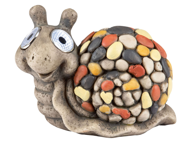 LIVARNO home Solárne LED záhradné svietidlo – figúrka (slimák) LIVARNO home