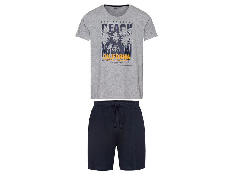 LIVERGY Pánske krátke pyžamo (M (48/50)