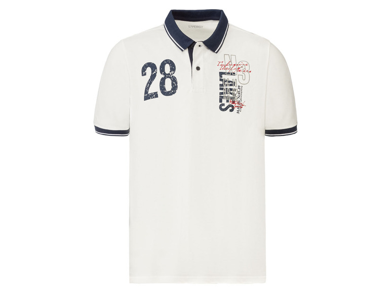 LIVERGY Pánske polo tričko (M (48/50)