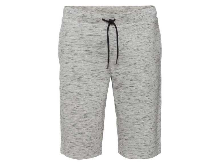 LIVERGY Pánske teplákové bermudy XXL (XXL (60/62)