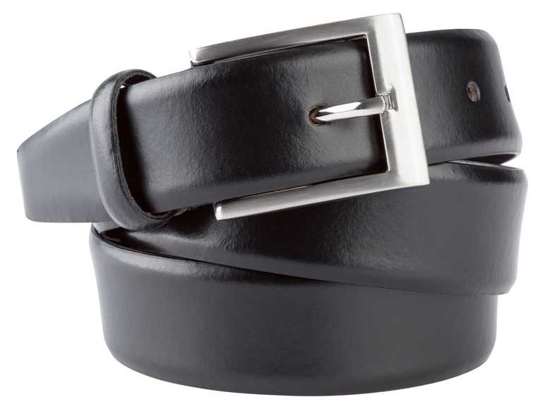 LIVERGY Pánsky kožený opasok (90