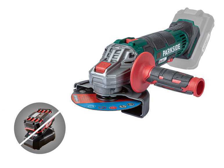 PARKSIDE Aku uhlová brúska PWSA 20-Li C3 – bez akumulátora PARKSIDE