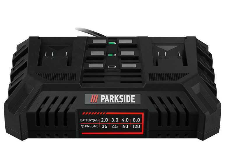 PARKSIDE Dvojitá nabíjačka 20 V/4