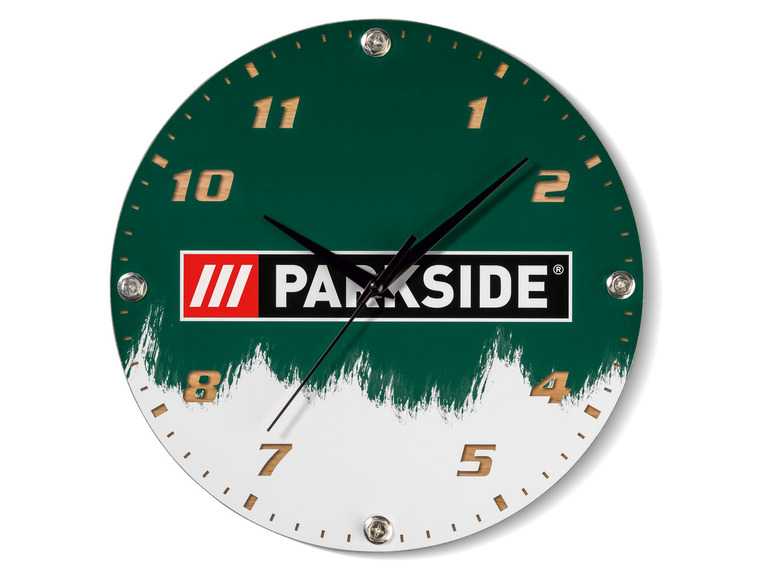 PARKSIDE Nástenné hodiny (zelená) PARKSIDE