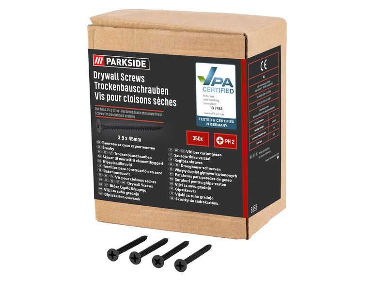 PARKSIDE Skrutky do sadrokartónu (3