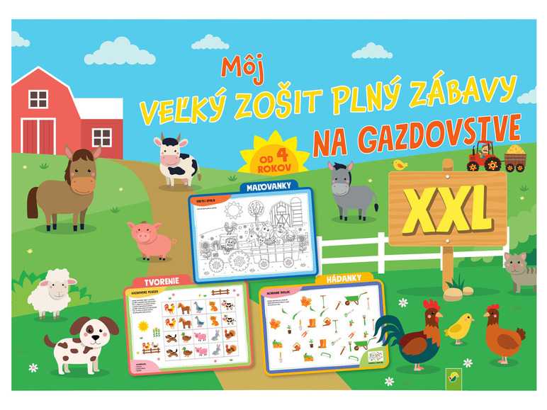 Pracovný zošit XXL (Na gazdovstve) -