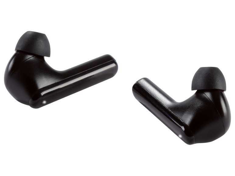 SILVERCREST Slúchadlá do uší True Wireless Bluetooth® (čierna) SILVERCREST