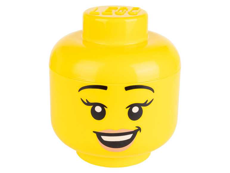 Úložný box v tvare hlavy LEGO (Happy Girl) LEGO