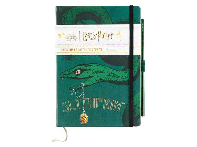 Zápisník Harry Potter (Slizolin) -