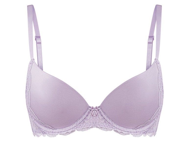 esmara Dámska čipkovaná podprsenka s výstuhou (75B