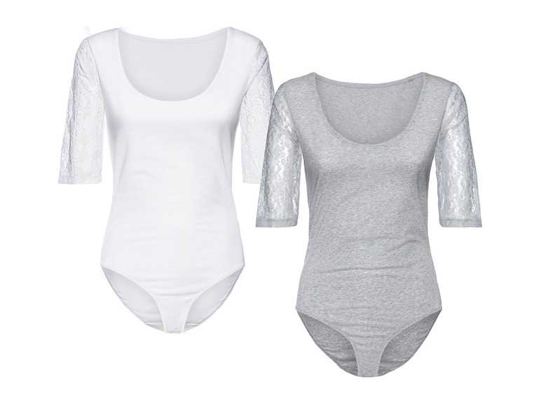 esmara Dámske body s čipkou