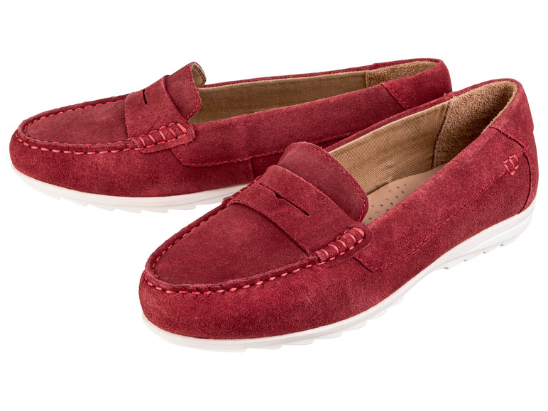 esmara Dámske kožené mokasíny (38