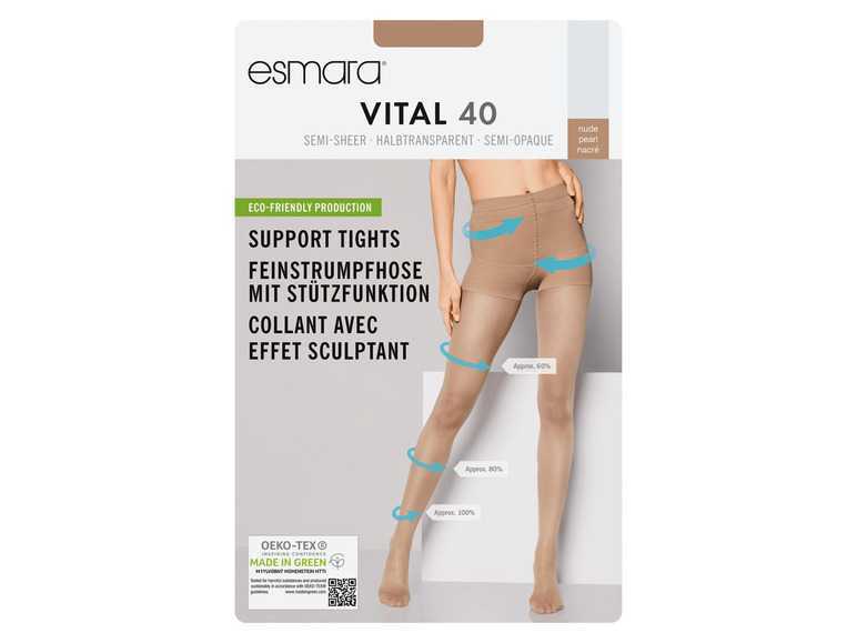 esmara Dámske pančuchy s podporným efektom