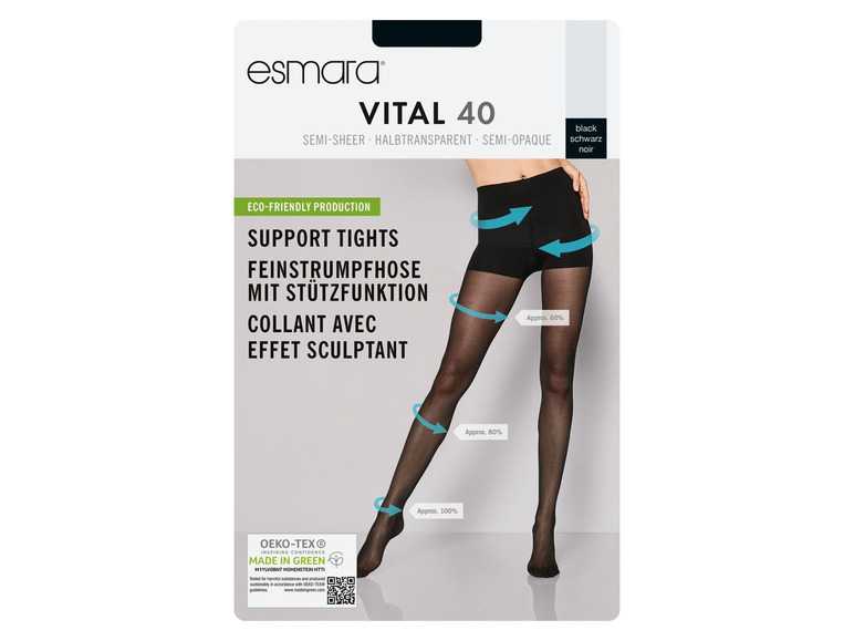 esmara Dámske pančuchy s podporným efektom