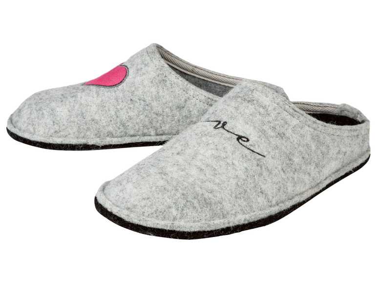 esmara Dámske plstené papuče (41