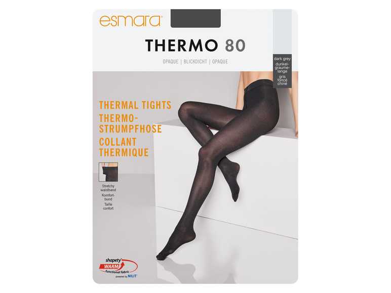 esmara Dámske termopančuchy