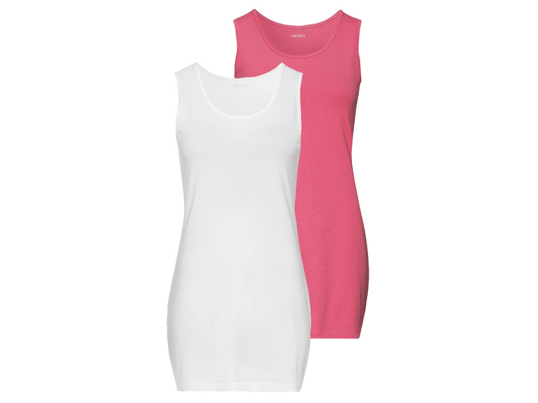 esmara Dámsky dlhý bavlnený top