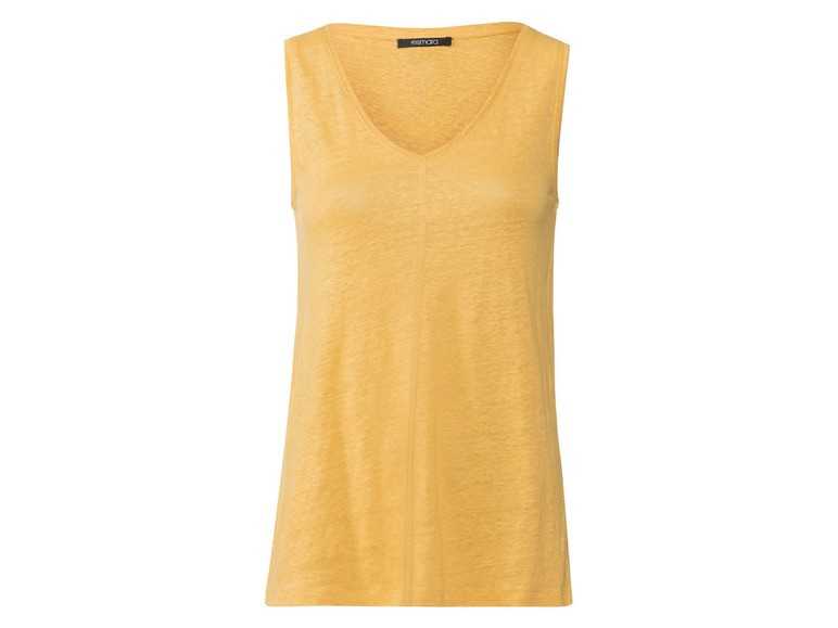 esmara Dámsky ľanový top (L (44/46)