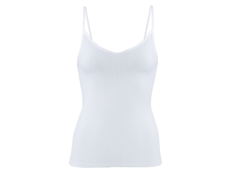 esmara Dámsky rebrovaný top s úzkymi ramienkami (M (40/42)