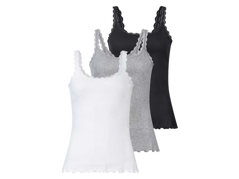 esmara Dámsky top s čipkou