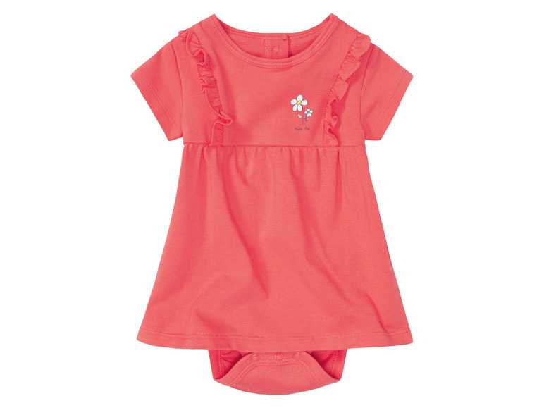 lupilu Dievčenské body pre bábätká z biobavlny (86/92