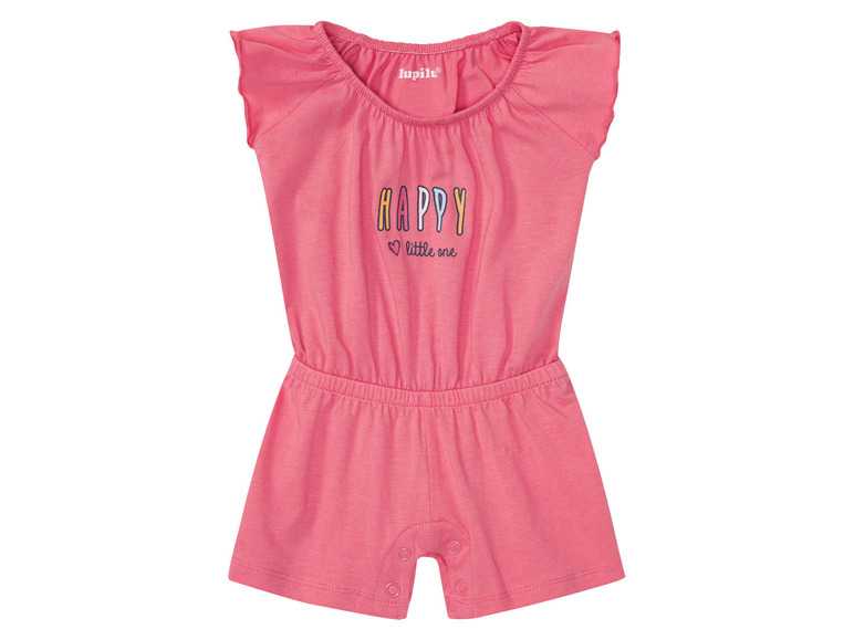 lupilu Dievčenský overal pre bábätká BIO  (62/68