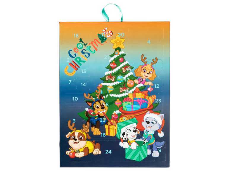 Adventný kalendár s vlasovými doplnkami (Labková patrola) -