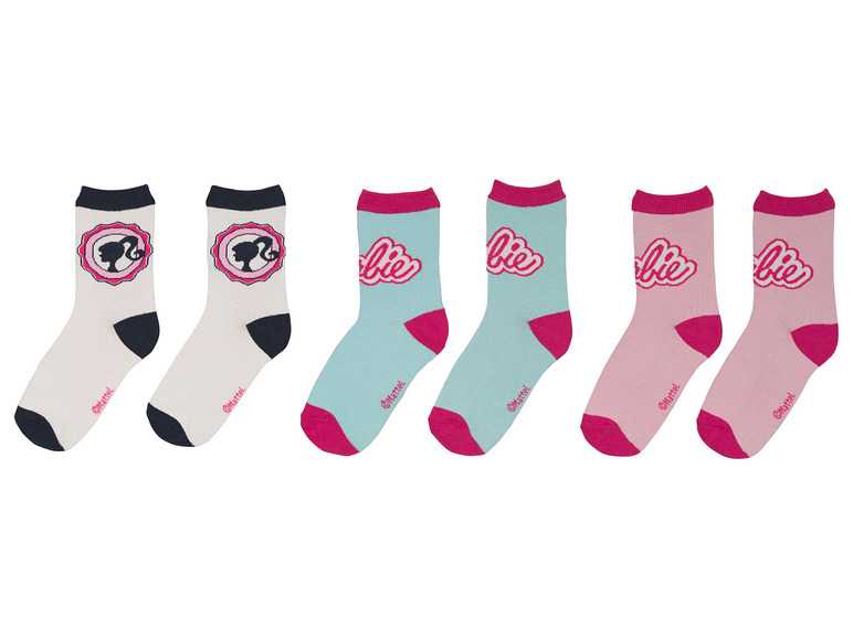 Barbie Dievčenské ponožky (35/38