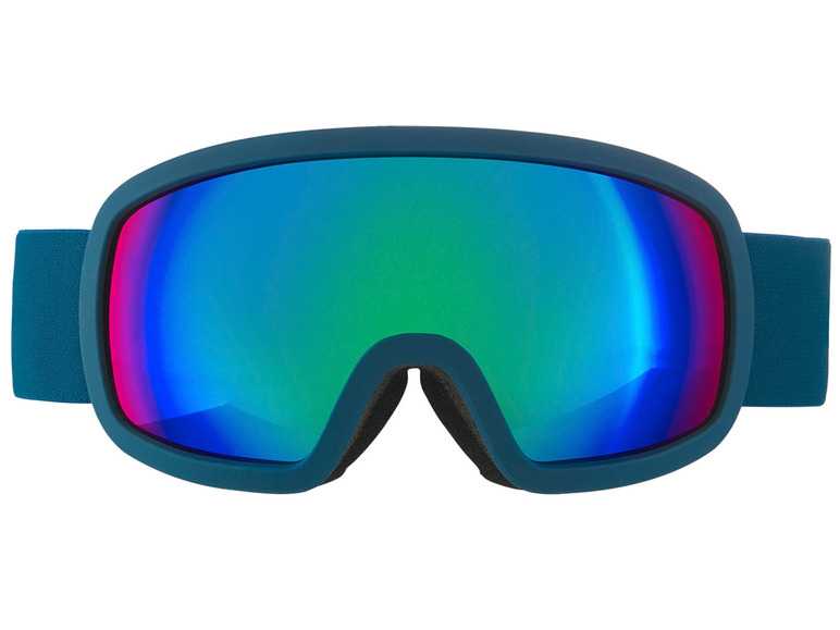 CRIVIT Detské lyžiarske a snowboardové okuliare (modrá) CRIVIT