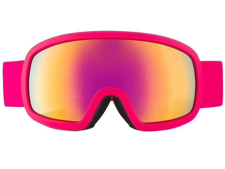 CRIVIT Detské lyžiarske a snowboardové okuliare (ružovofialová) CRIVIT