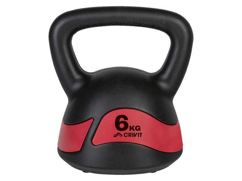 CRIVIT Kettlebell 4/6/8 kg (6 kg) CRIVIT