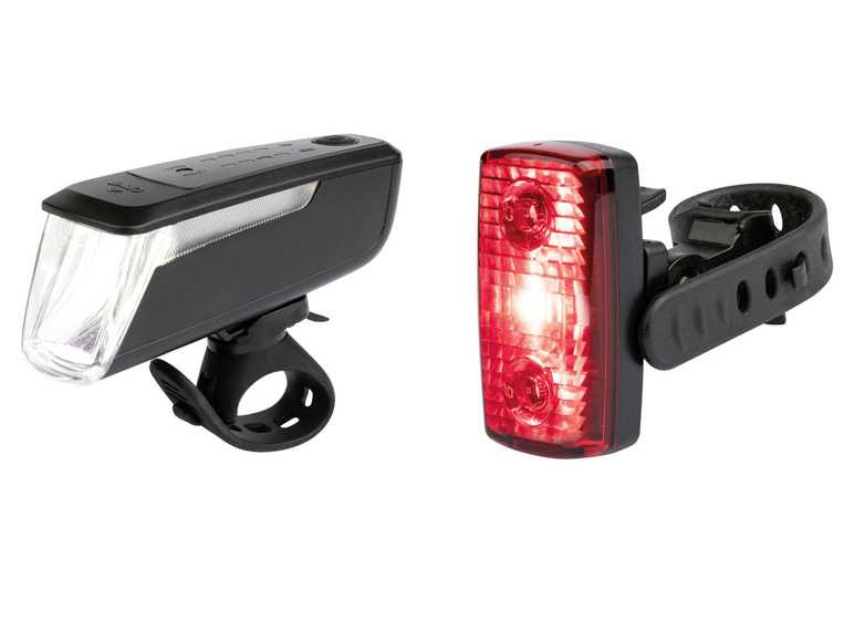 CRIVIT LED svetlá na bicykel