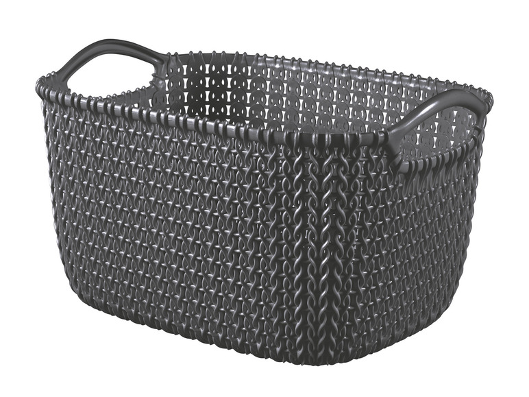 Curver Úložný pletený kôš KNIT