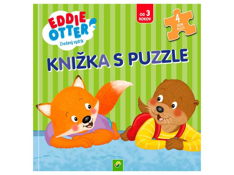 Detská knižka s puzzle (Eddie Otter) -