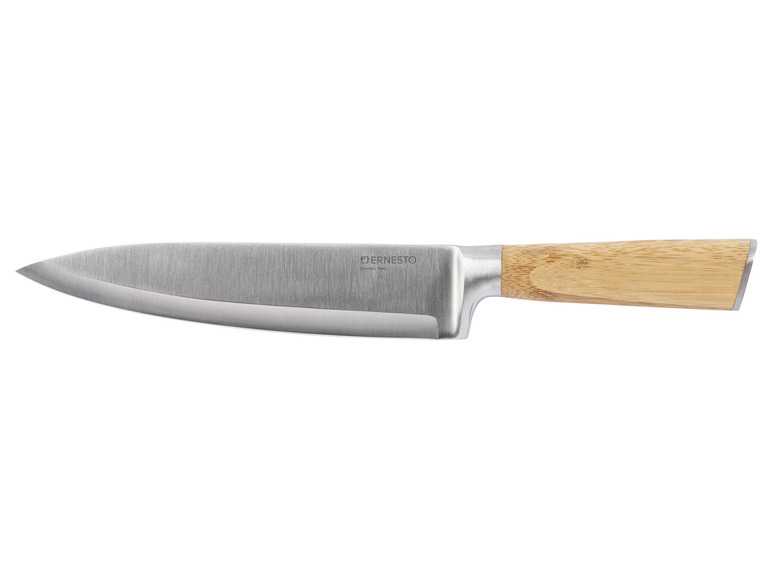 ERNESTO® Kuchynský nôž (kuchynský nôž s bambusovou rukoväťou) ERNESTO®