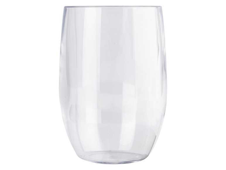 ERNESTO® Plastové poháre na víno/šampanské/vodu