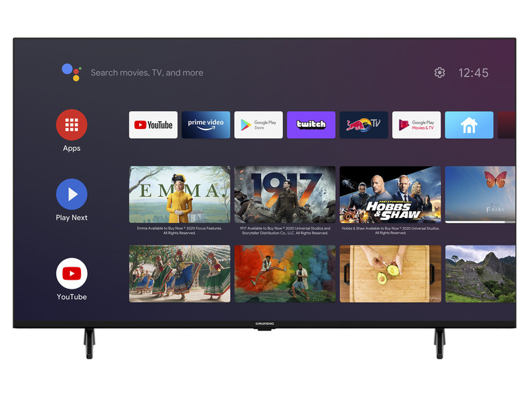 GRUNDIG Smart TV 55″ 4K UHD Android GRUNDIG