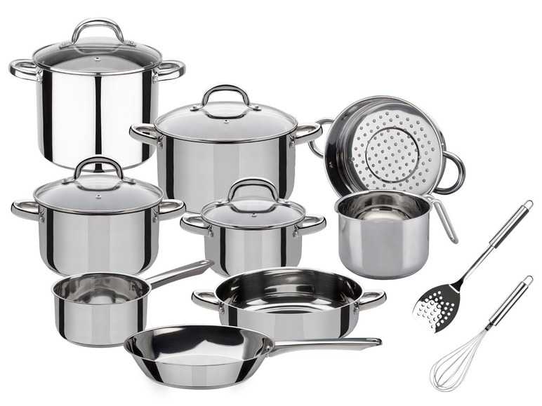 GSW Súprava hrncov a panvíc Montreal (15-dielne) GSW