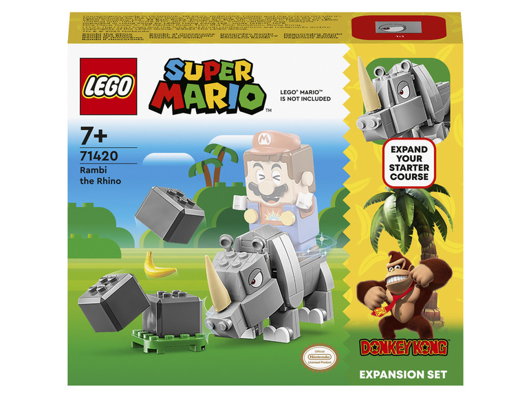 LEGO Super Mario™ 71420 Nosorožec Rambi – rozširujúci set LEGO
