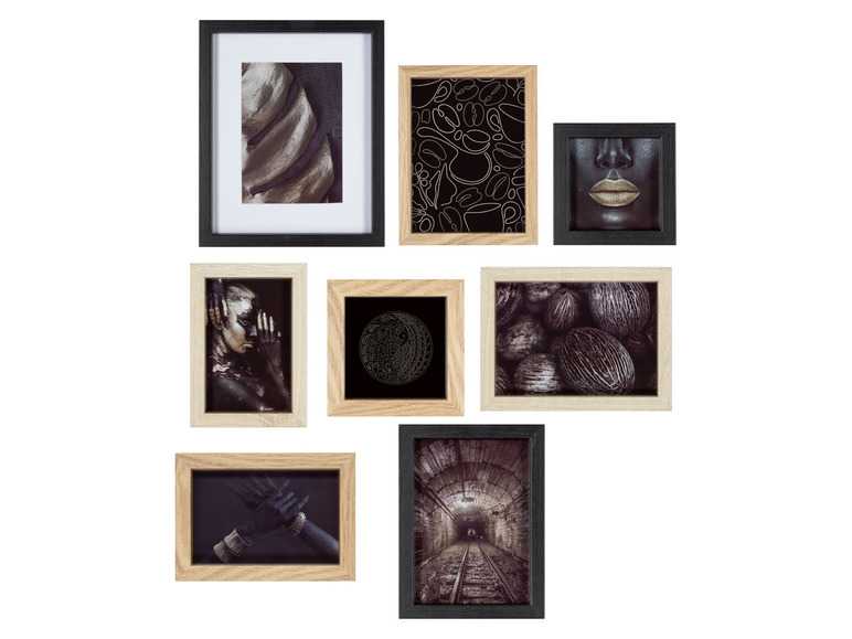 LIVARNO home Fotorámik/Fotorámiky (8-dielna súprava