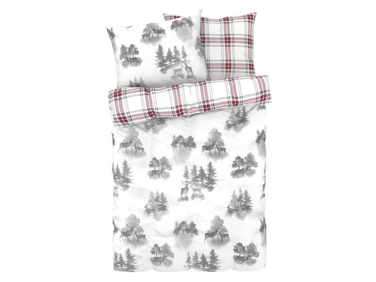 LIVARNO home Posteľná bielizeň z jemného flanelu