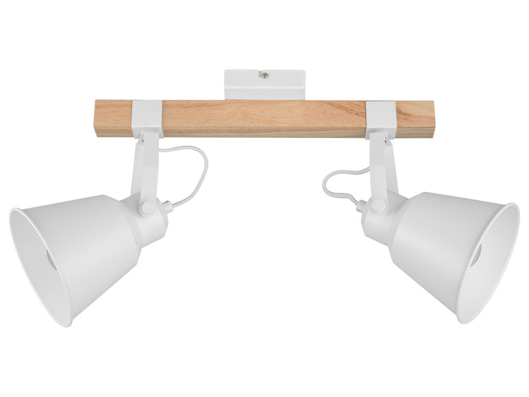 LIVARNO home Stropné LED svietidlo vo vintage vzhľade (svetlé drevo) LIVARNO home