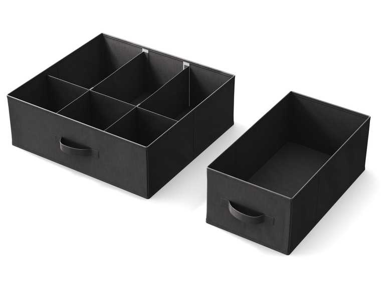 LIVARNO home Úložný box (organizér/čierny