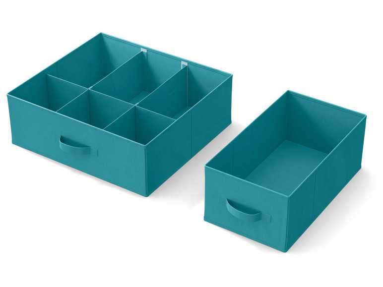 LIVARNO home Úložný box (organizér/tyrkysový