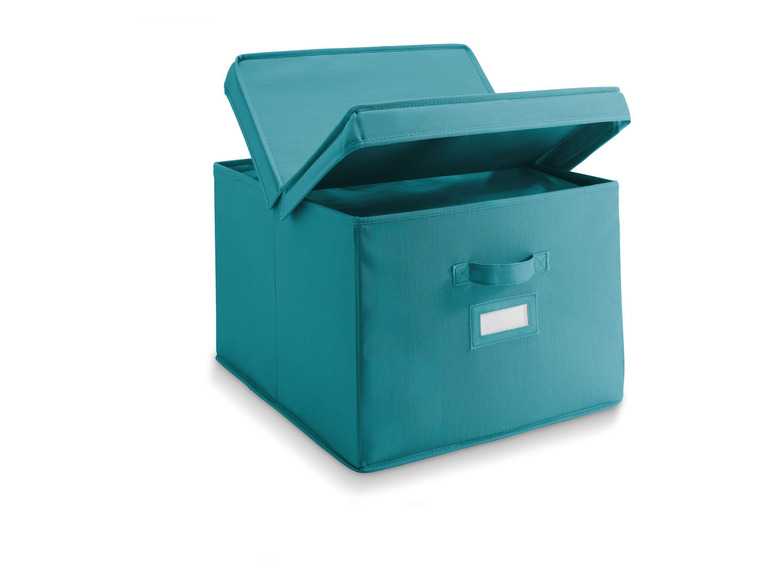 LIVARNO home Úložný box (úložný box/tyrkysový) LIVARNO home